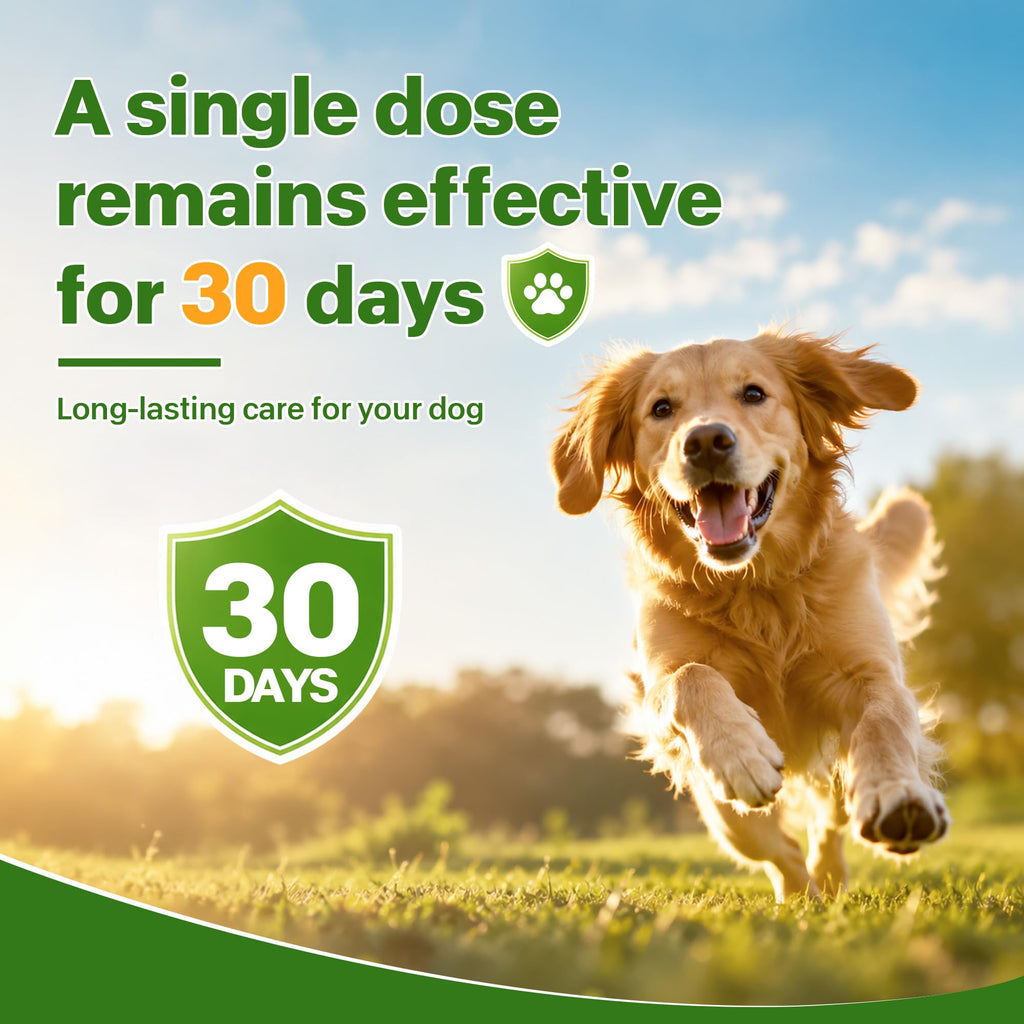 Flea and Tick Prevention for Dogs 5-43 lbs 6 Doses Z637255