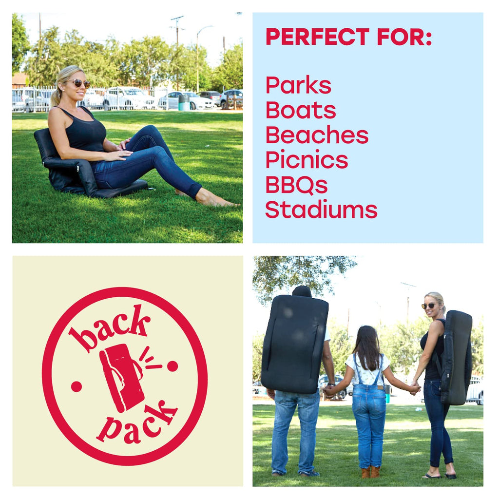 Portable Heated Stadium Seat for Bleachers A8144