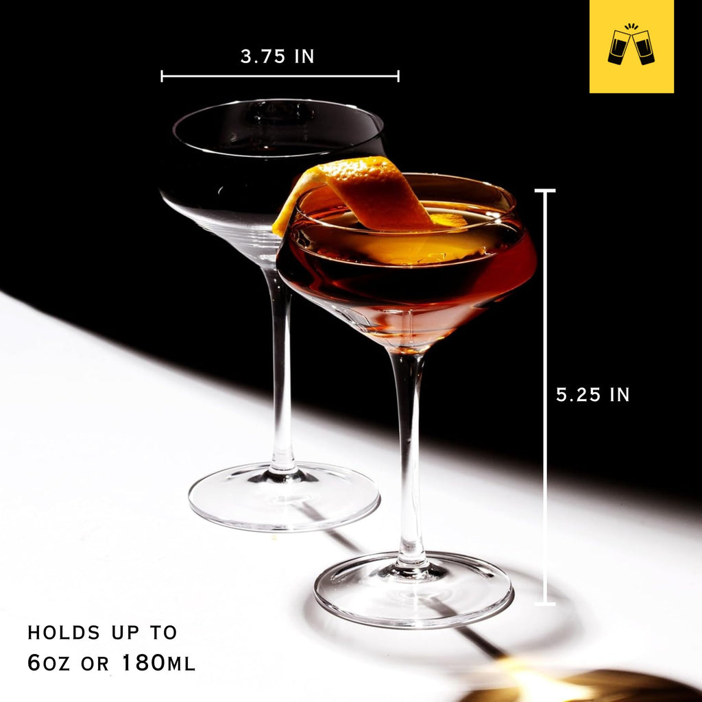 Martini Glasses 6oz Set of 2 Q6206