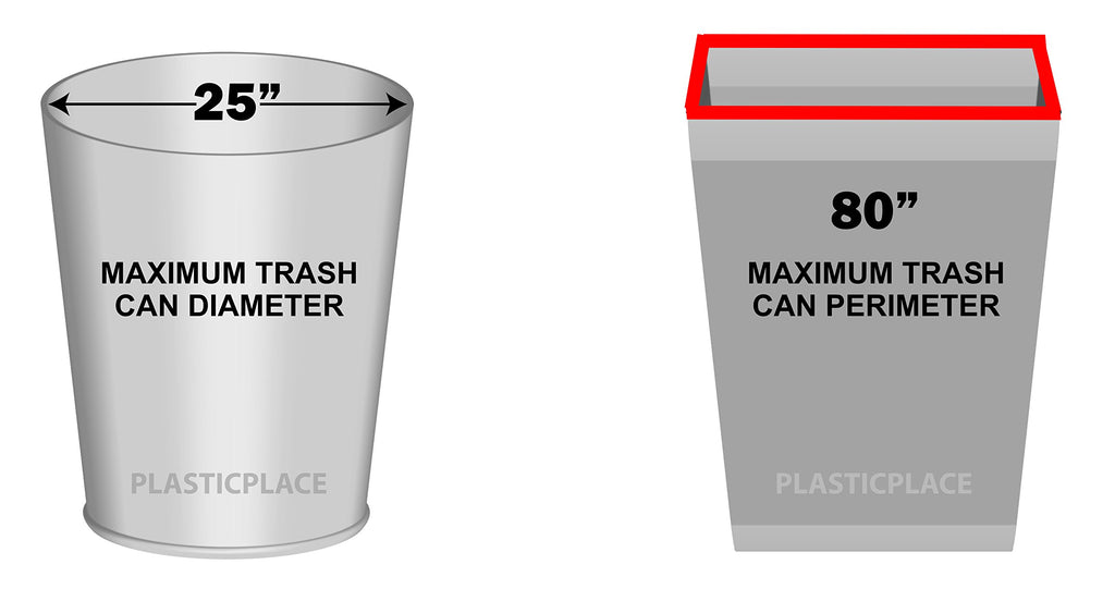 40-45 Gallon Black 1.5 Mil Trash Bags 100 Count Y7530