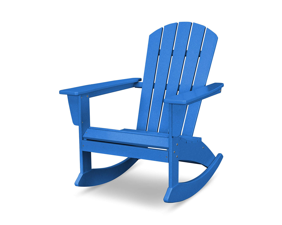 Pacific Blue Adirondack Rocking Chair Y38417