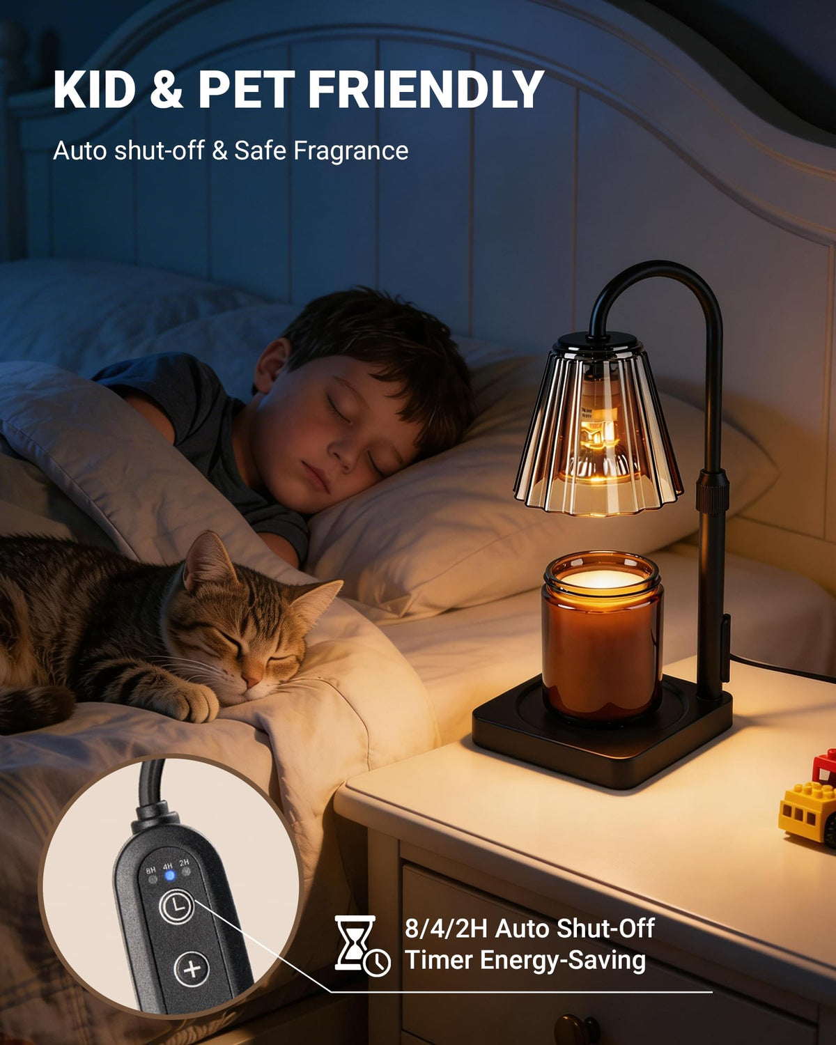 Candle Warmer Lamp with Timer V732847