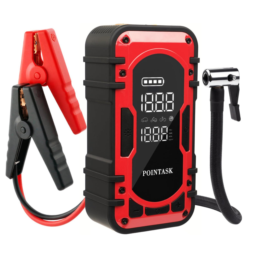 12V Portable Car Jump Starter with Air Compressor R397859