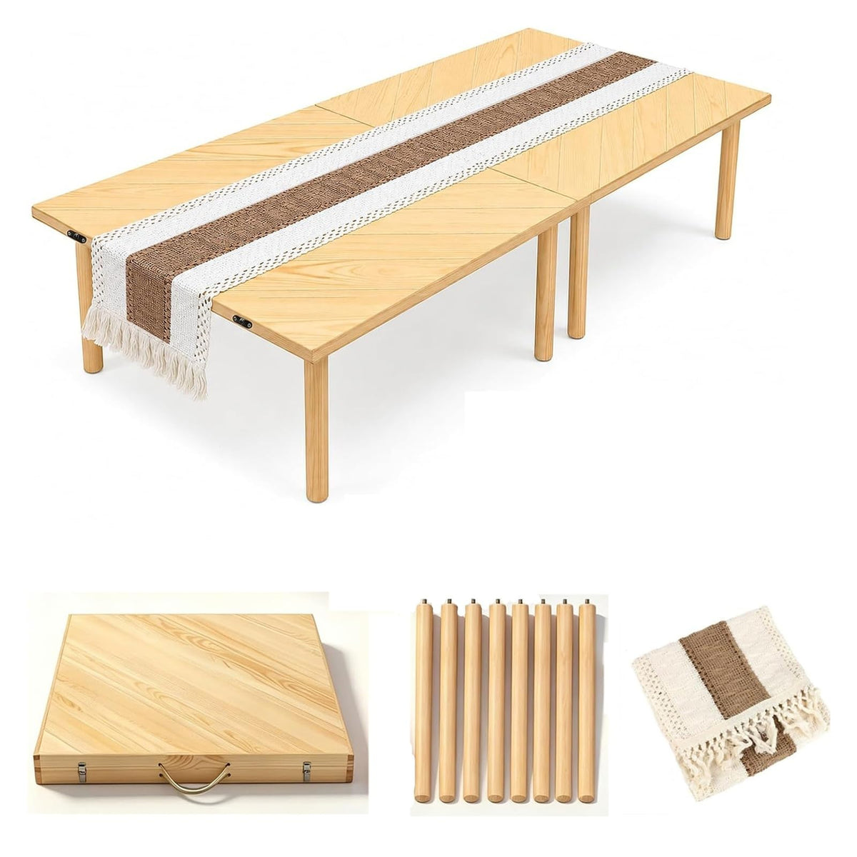 Folding Wooden Picnic Table X510