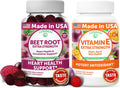 Beet Root Vitamin E C Gummies D158
