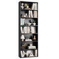 Black 7-Tier Bookshelf Q55974