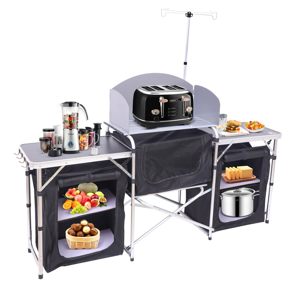 Folding Camping Cook Table V244133