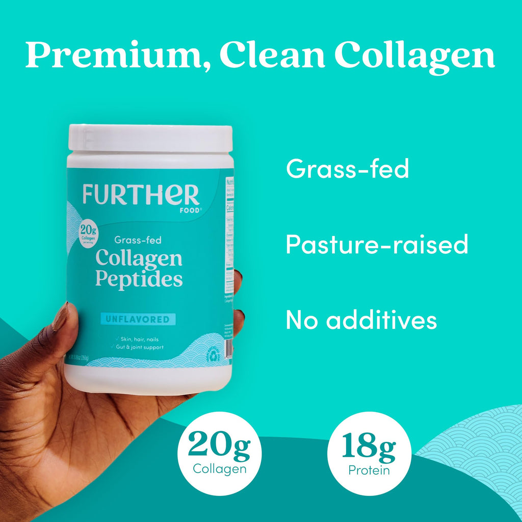 Unflavored Grass-Fed Collagen Peptides Powder 21.16 Oz K53802
