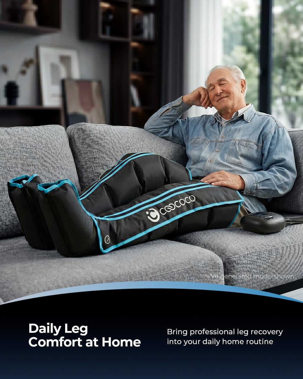 Full Leg Compression Massager I908811