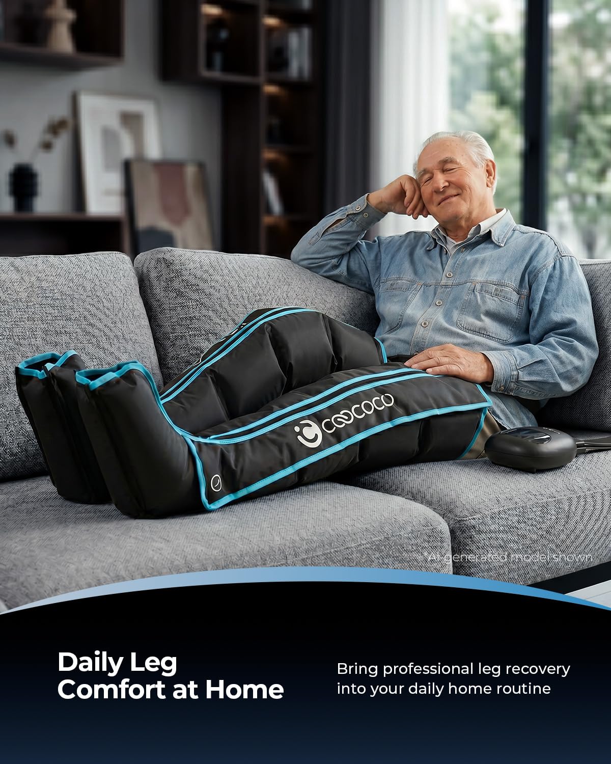Full Leg Compression Massager I908811
