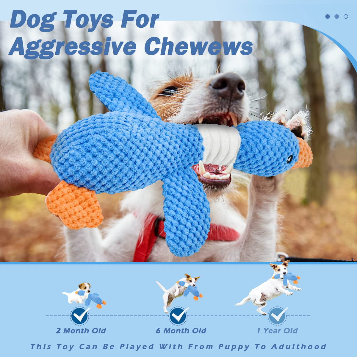 Indestructible Dog Toys for Aggressive Chewers F70584