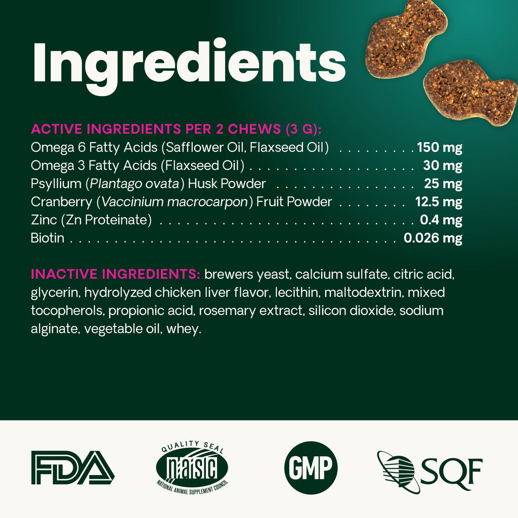 Hairball Control Chicken Chews B56439
