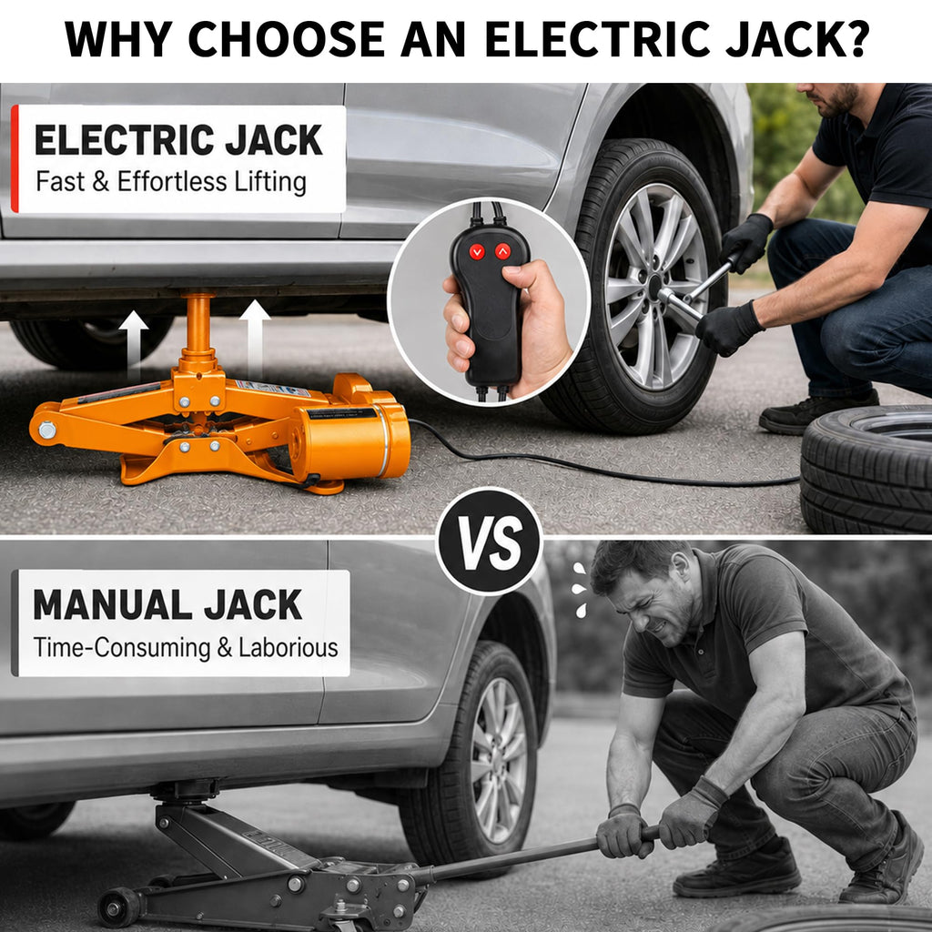 3 Ton 12V Electric Scissor Car Jack F845