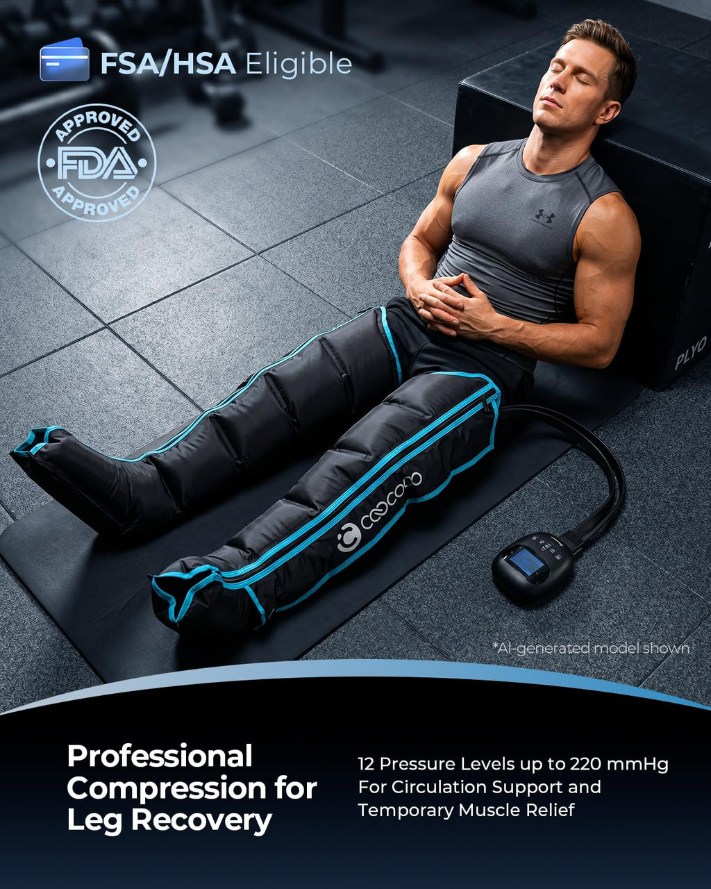 Full Leg Compression Massager I908811