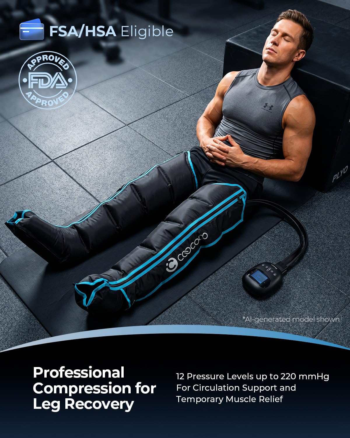 Full Leg Compression Massager I908811