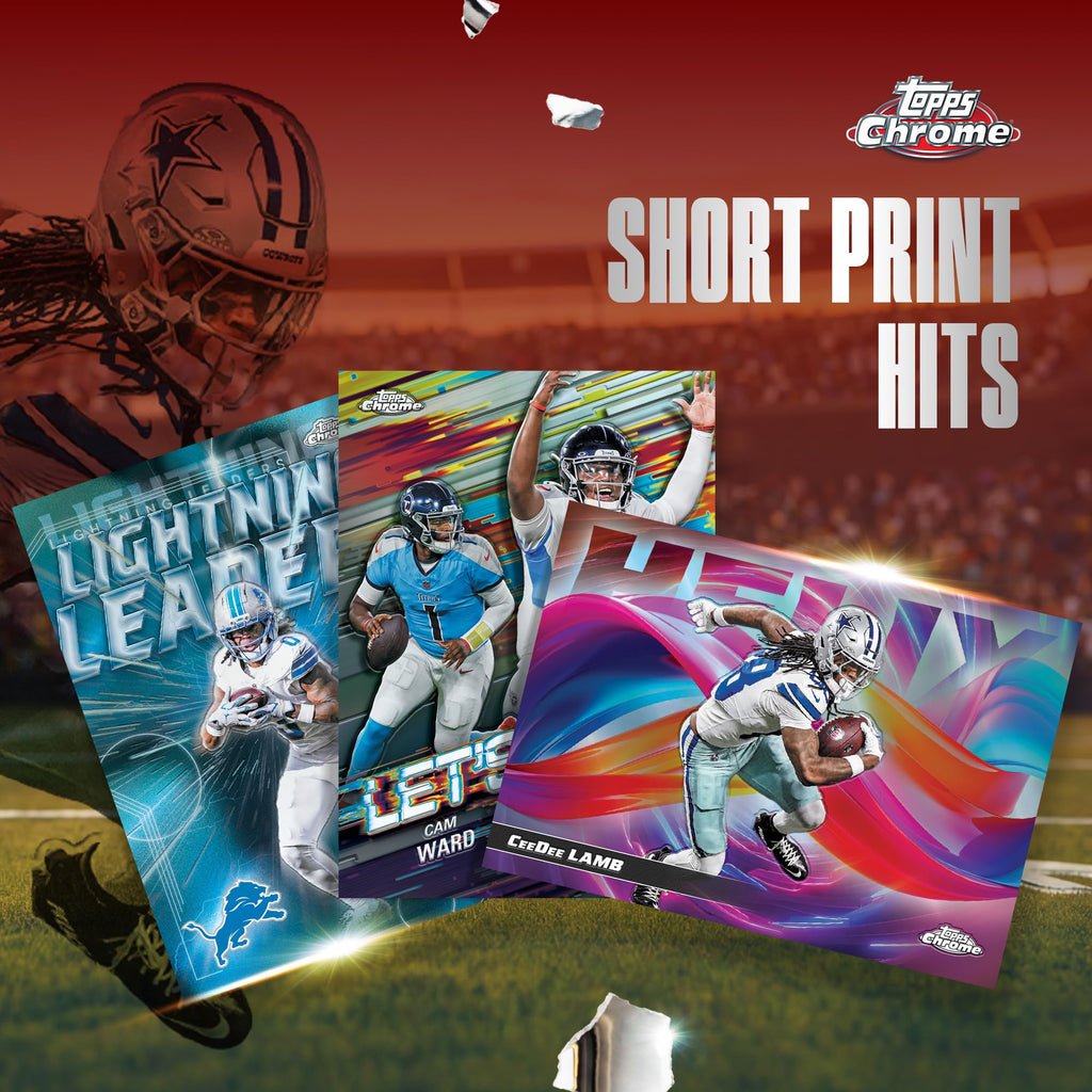 2025 Topps Chrome NFL Football Value Box Y444947