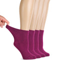 Bamboo Seamless Ankle Socks P7604