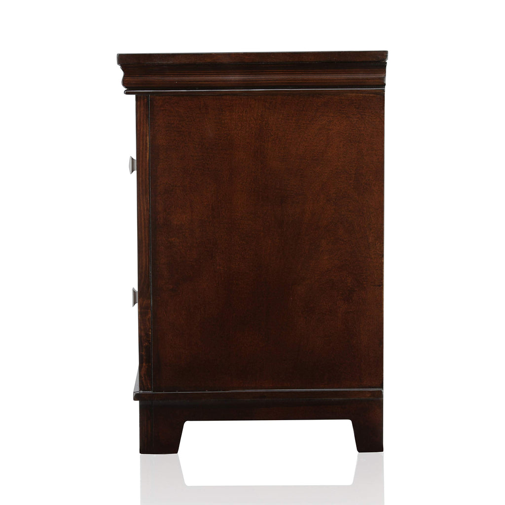 California King Bed with 2 Nightstands Set O71085