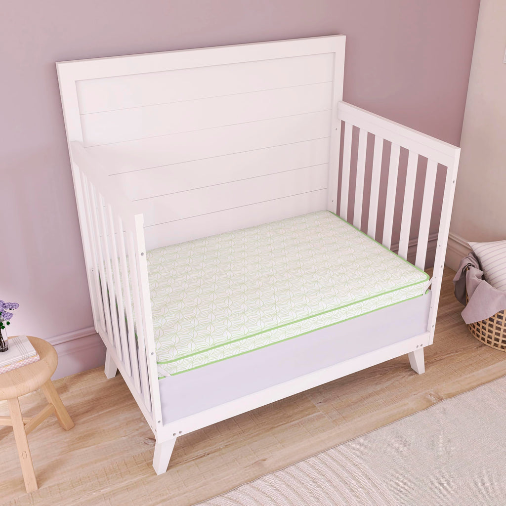 2-in-1 Mini Crib Mattress, Dual-Sided Waterproof B39011