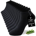 Ankle Socks for Men, 6 Pairs, Bamboo Rayon Breathable Low Cut Y64275