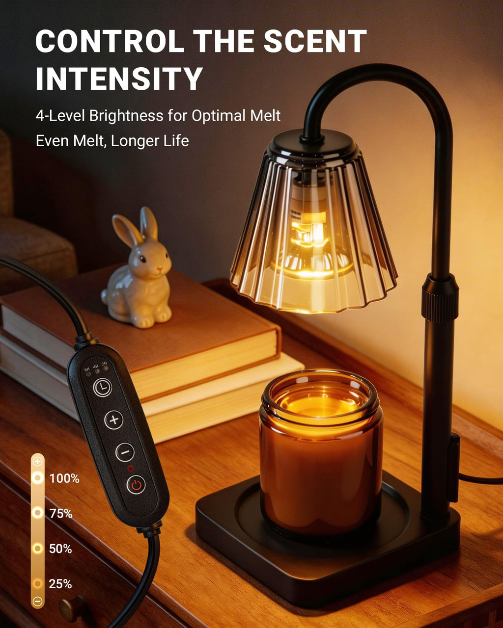 Candle Warmer Lamp with Timer V732847