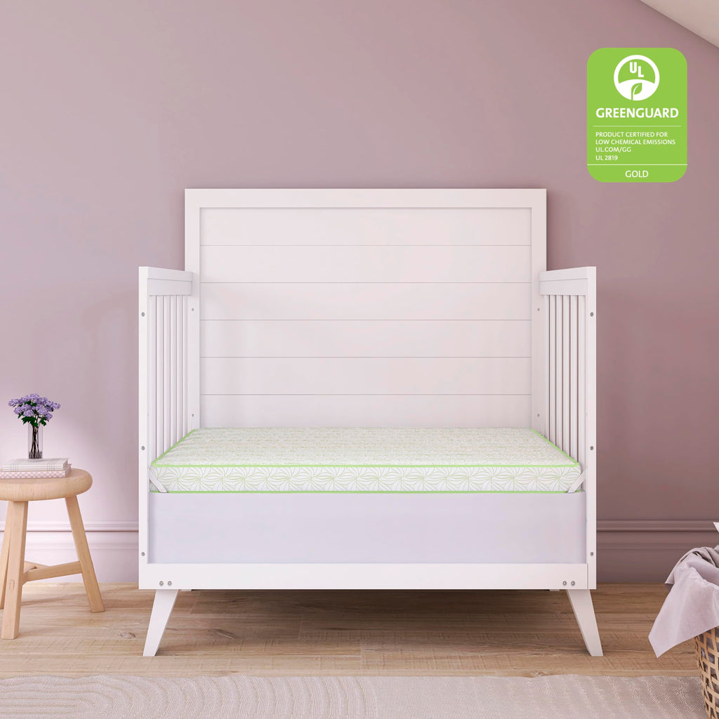 2-in-1 Mini Crib Mattress, Dual-Sided Waterproof B39011