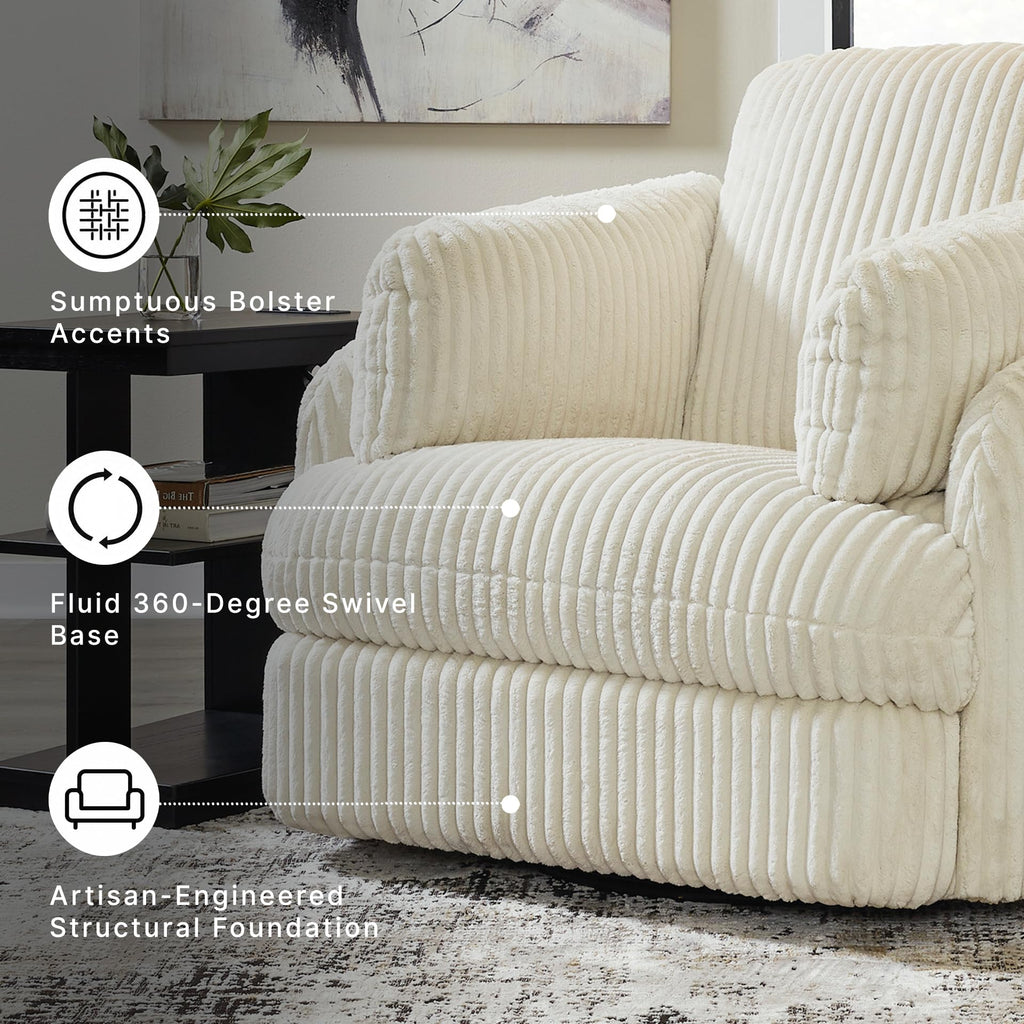 Oversized Swivel Glider Recliner Q8339