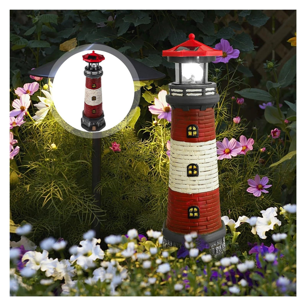 Solar Powered Lighthouse Q435