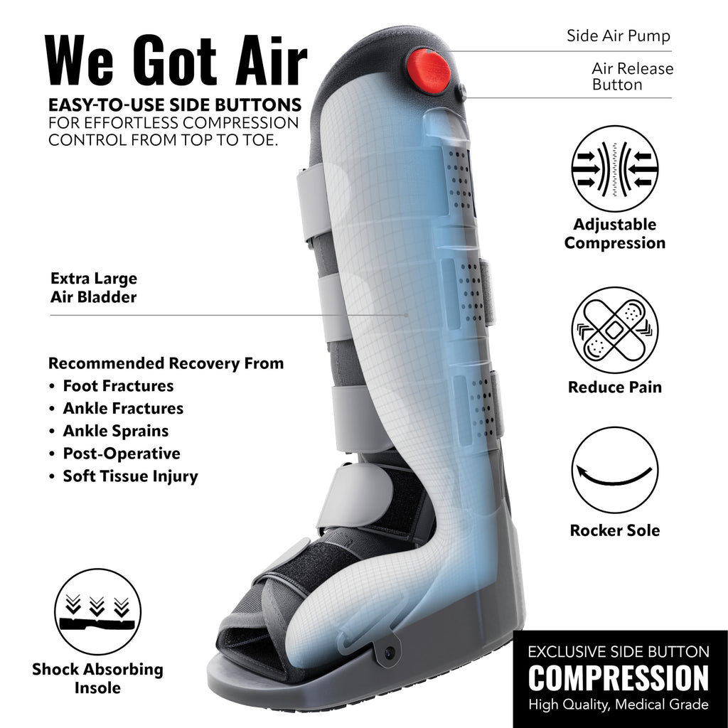 Fracture Boot Ankle Brace Large T70633
