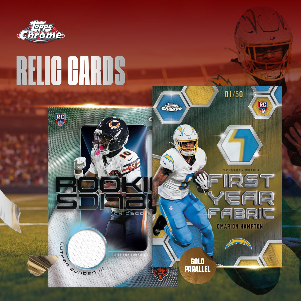 2025 Topps Chrome NFL Football Value Box Y444947