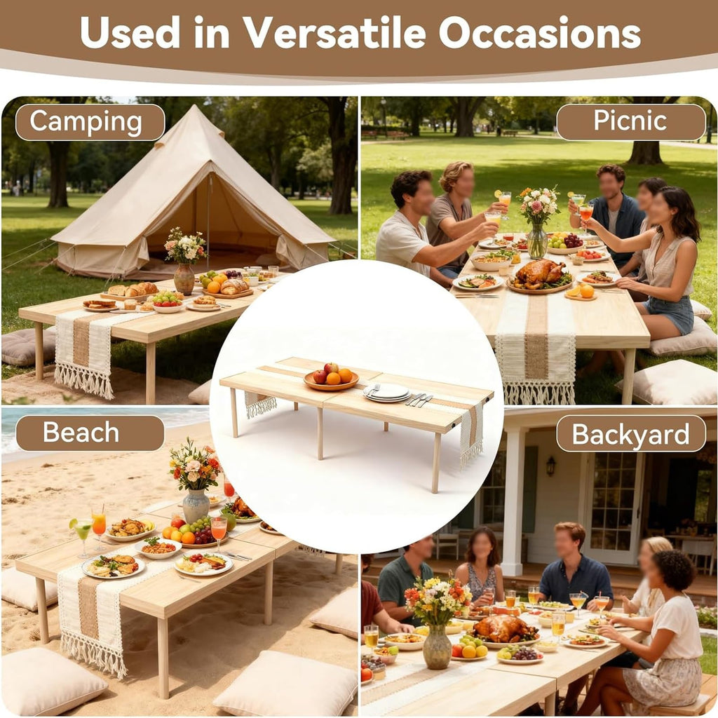 Folding Wooden Picnic Table X510