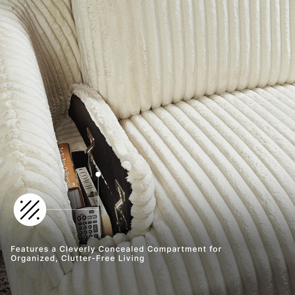 Oversized Swivel Glider Recliner Q8339