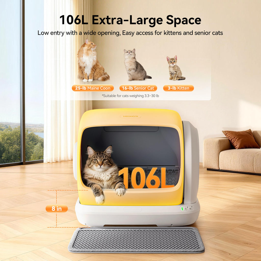 Automatic Cat Litter Box Extra-Large S321