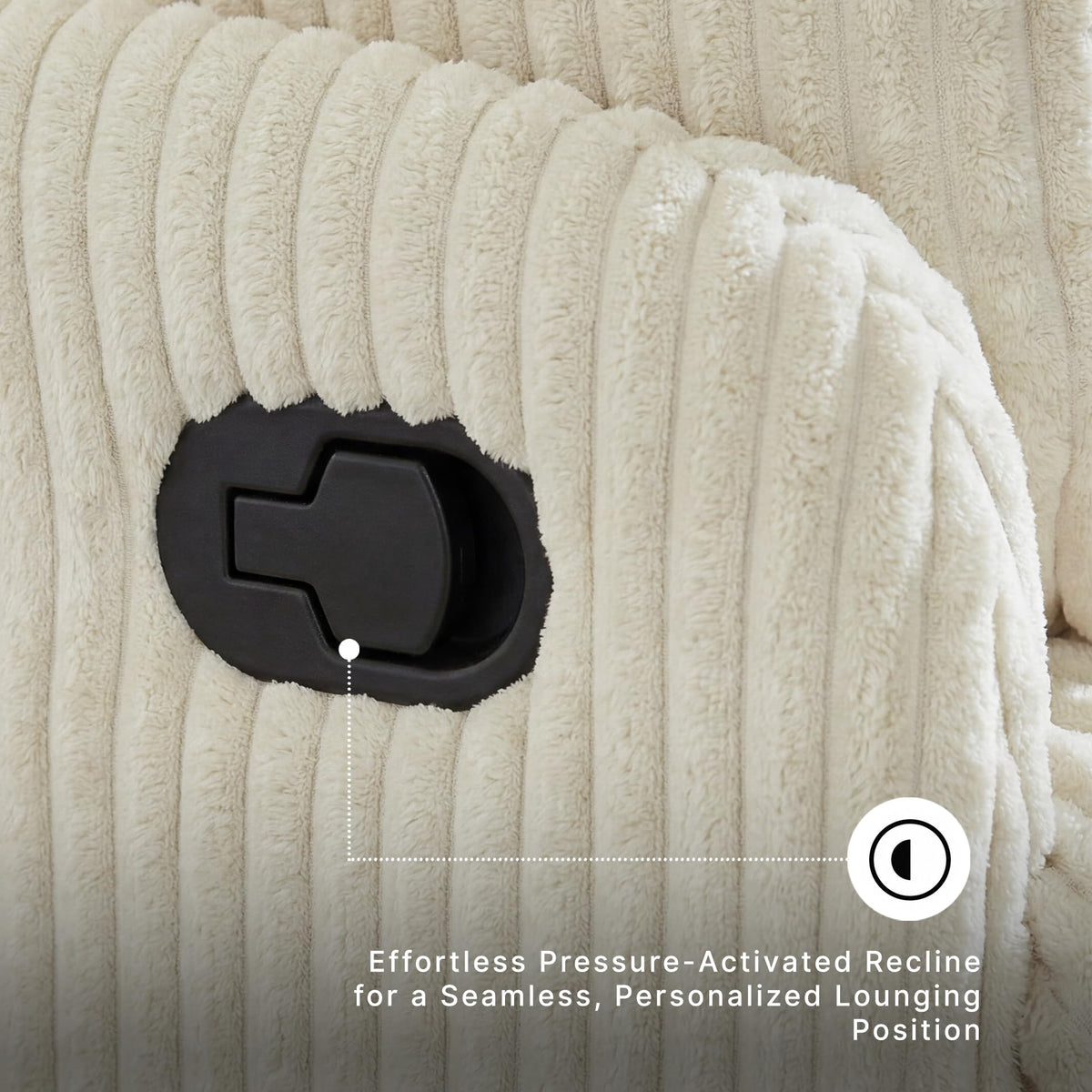 Oversized Swivel Glider Recliner Q8339