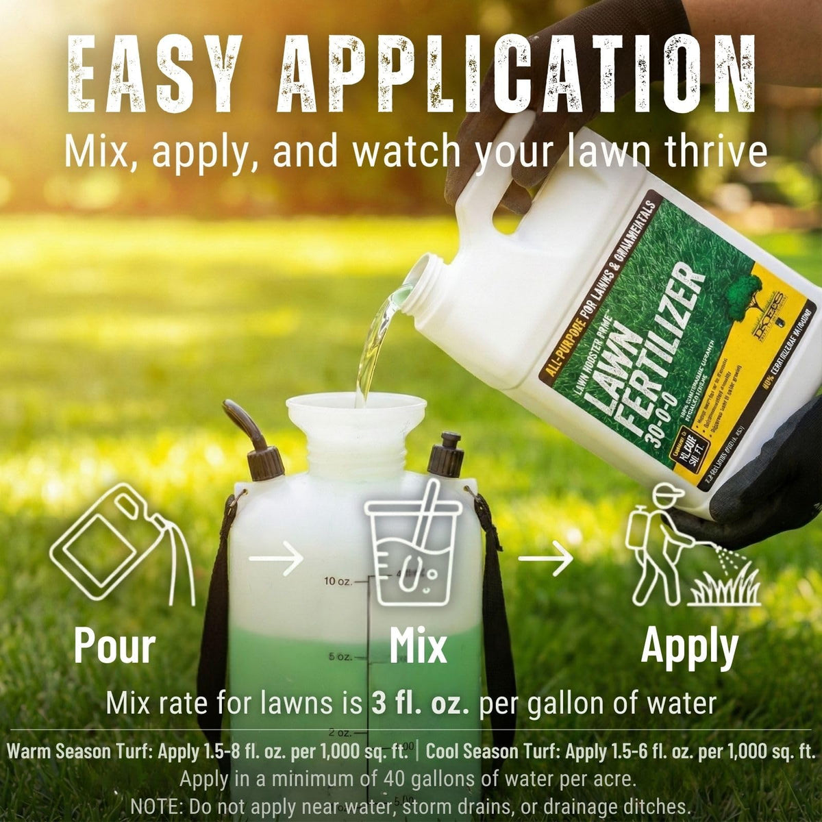 2.5 Gal Slow Release Liquid Fertilizer Q550
