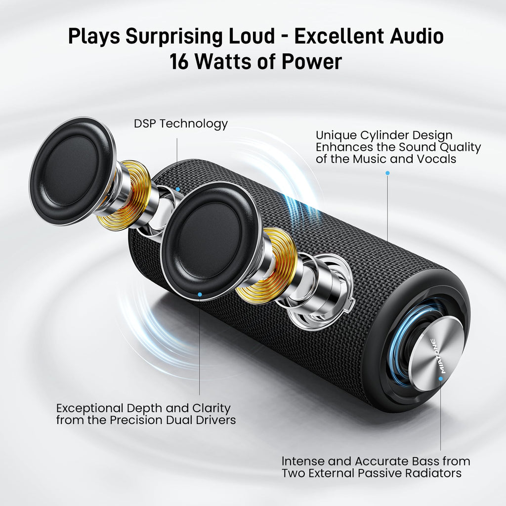 Portable Bluetooth Waterproof Speaker U771280