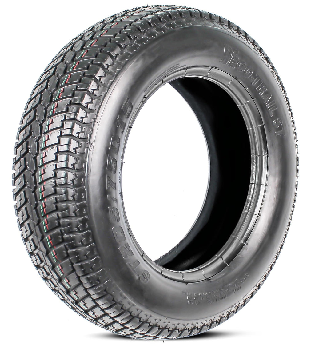 2-Pack ST205/75D15 15 Inch Deep Tread Trailer Tire Load Range C T2374