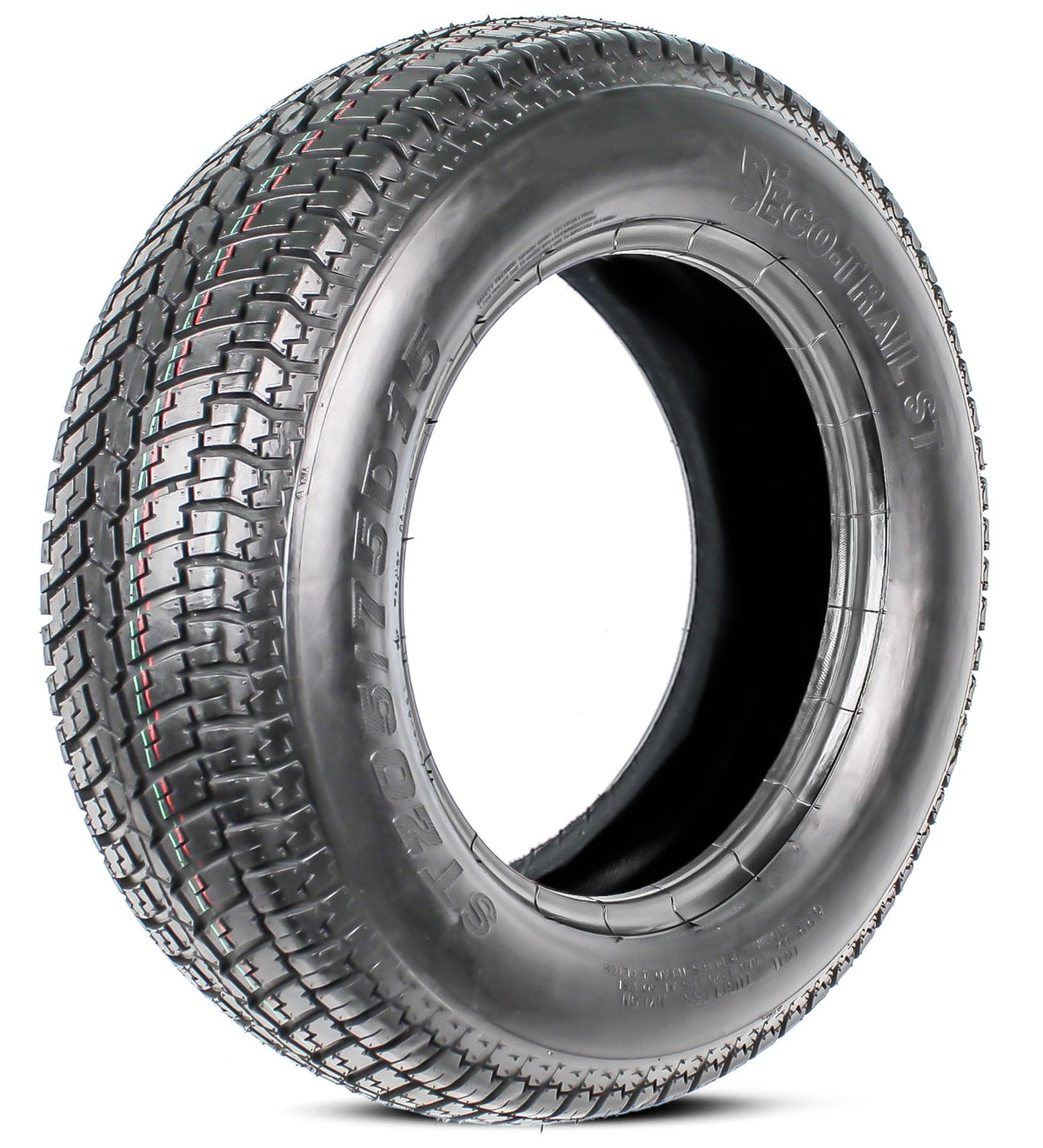 2-Pack ST205/75D15 15 Inch Deep Tread Trailer Tire Load Range C T2374