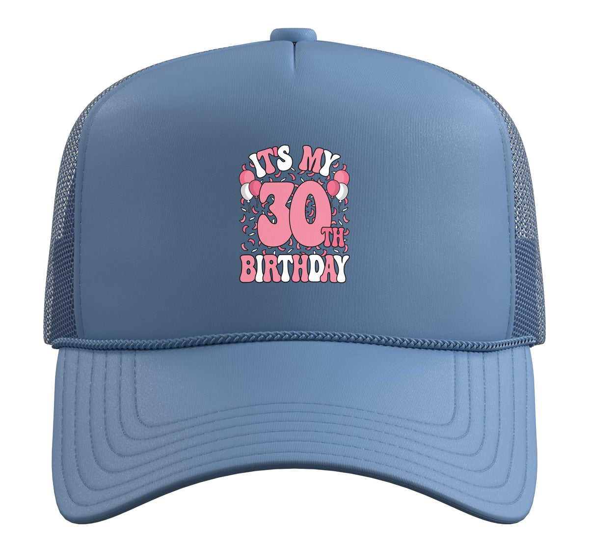 30th Birthday Trucker Hat with Adjustable Mesh Back U243288