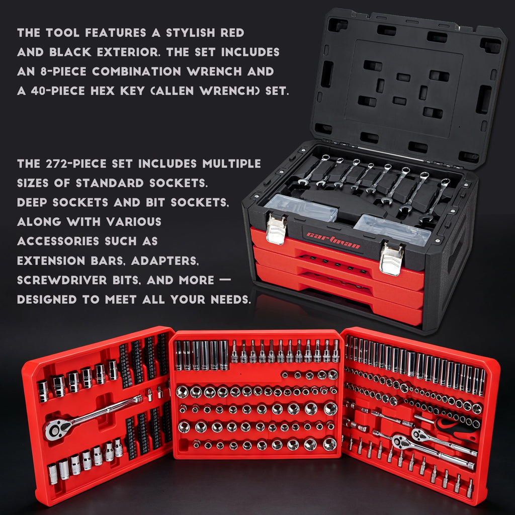 320-Piece Mechanic Tool Kit Set O52196