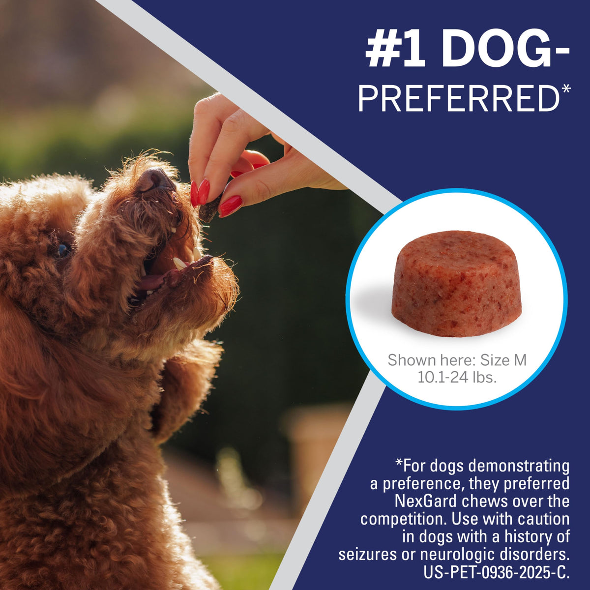 Flea and Tick Chewables for Dogs 4 to 10 lbs Beef Flavored H633309