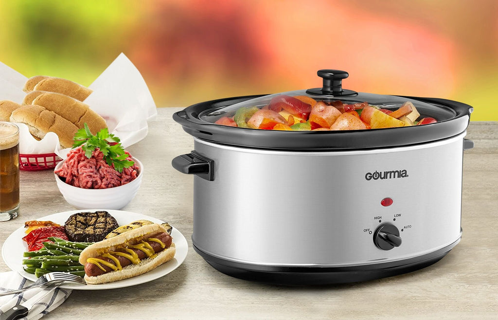 7 Qt Stainless Steel Slow Cooker I750834