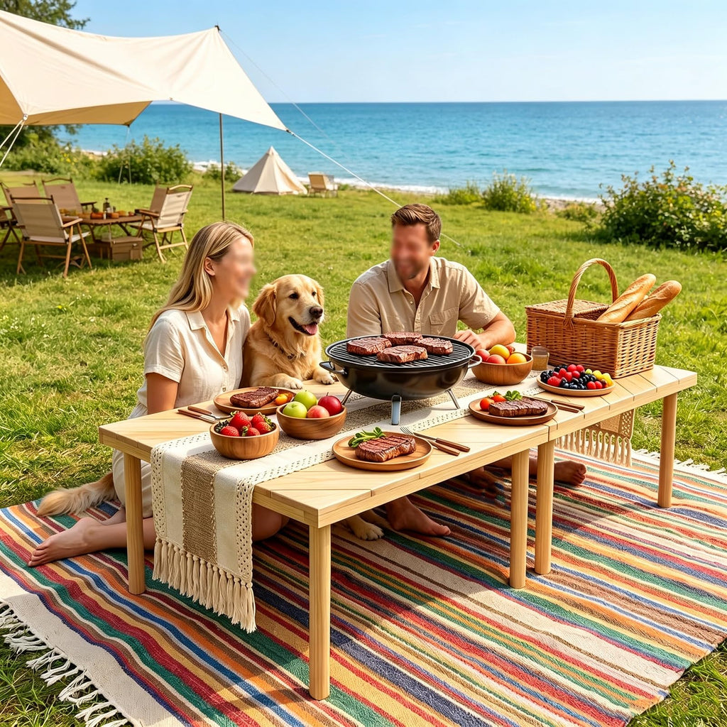 Folding Wooden Picnic Table X510