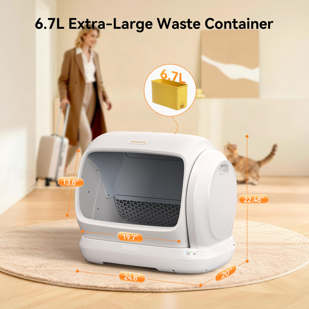 Automatic Cat Litter Box Extra-Large S321
