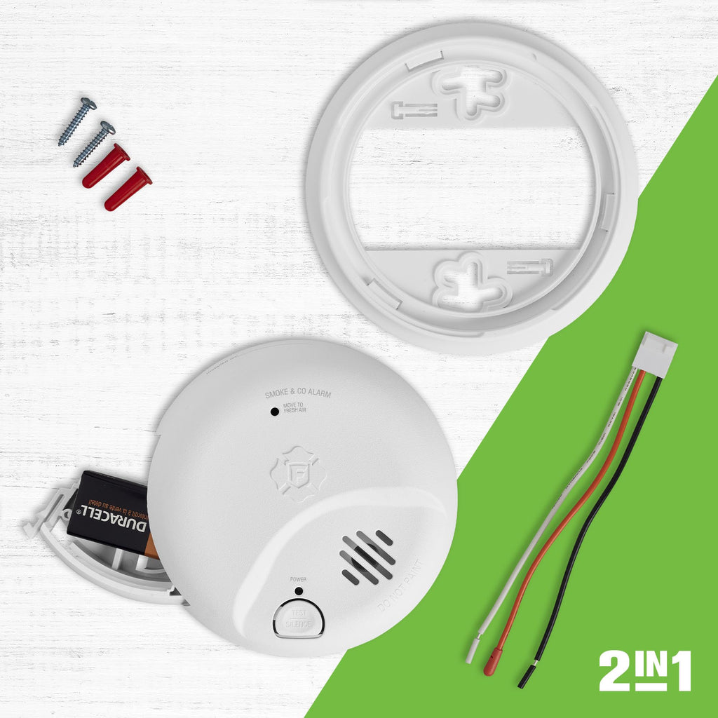 Hardwire Combination Smoke & Carbon Monoxide Alarm R438046