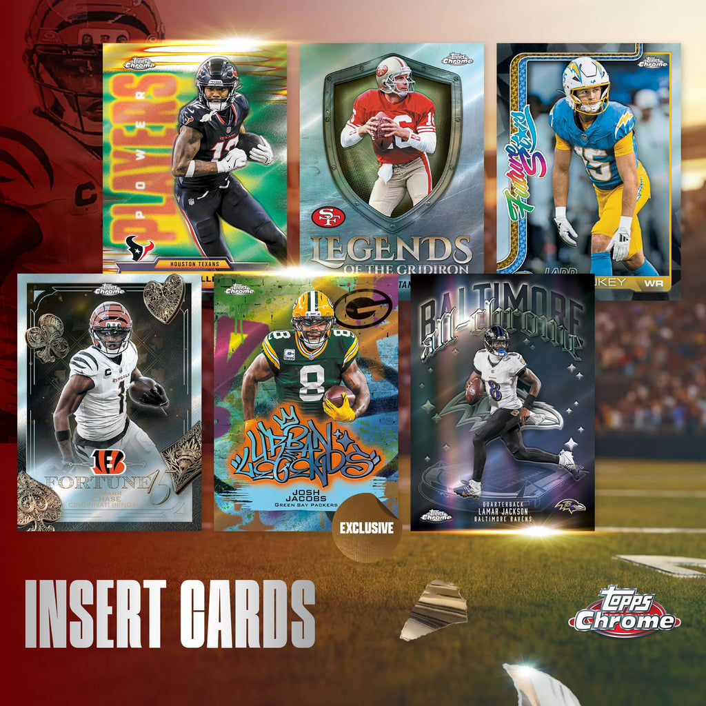 2025 Topps Chrome NFL Football Value Box Y444947