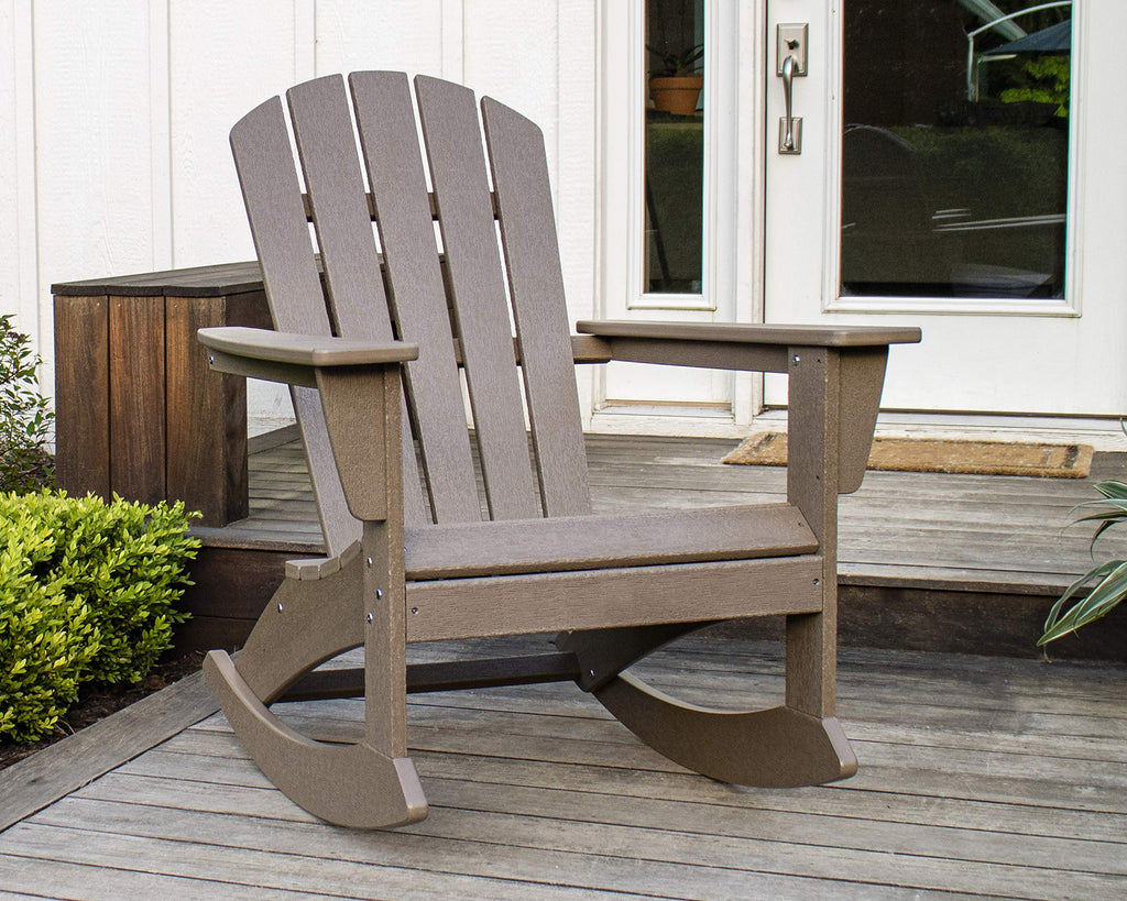 Pacific Blue Adirondack Rocking Chair Y38417