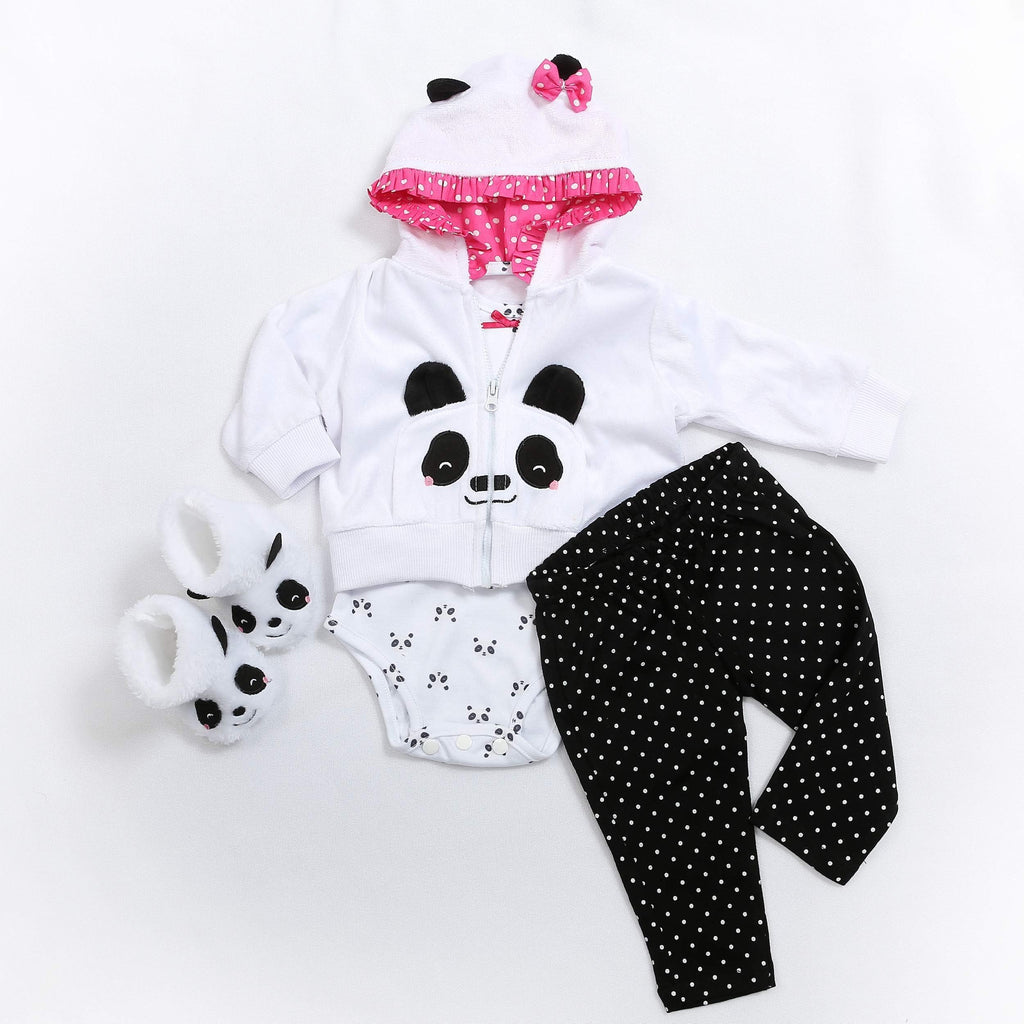 Reborn Baby Doll Clothes 4 Pcs D9519