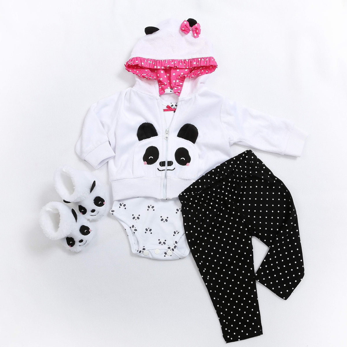 Reborn Baby Doll Clothes 4 Pcs D9519