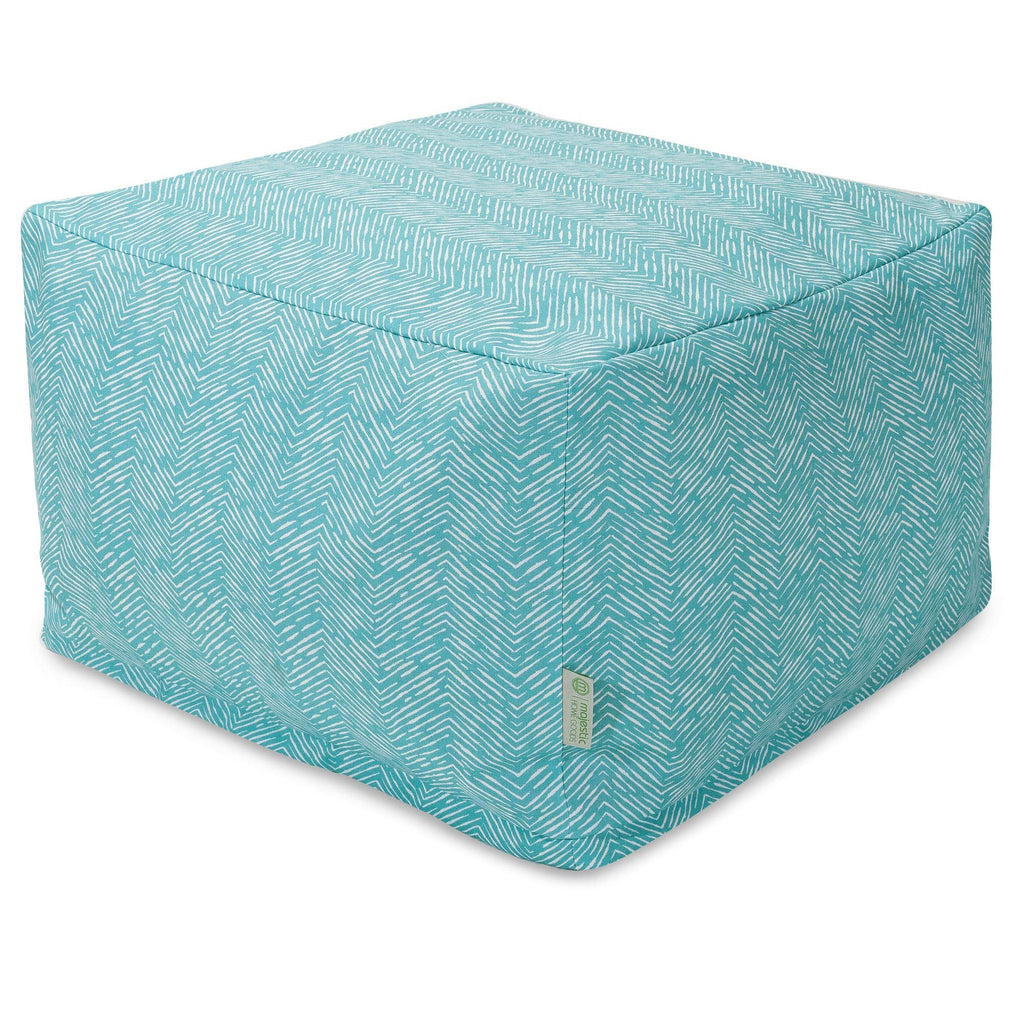Teal Large Ottoman G326